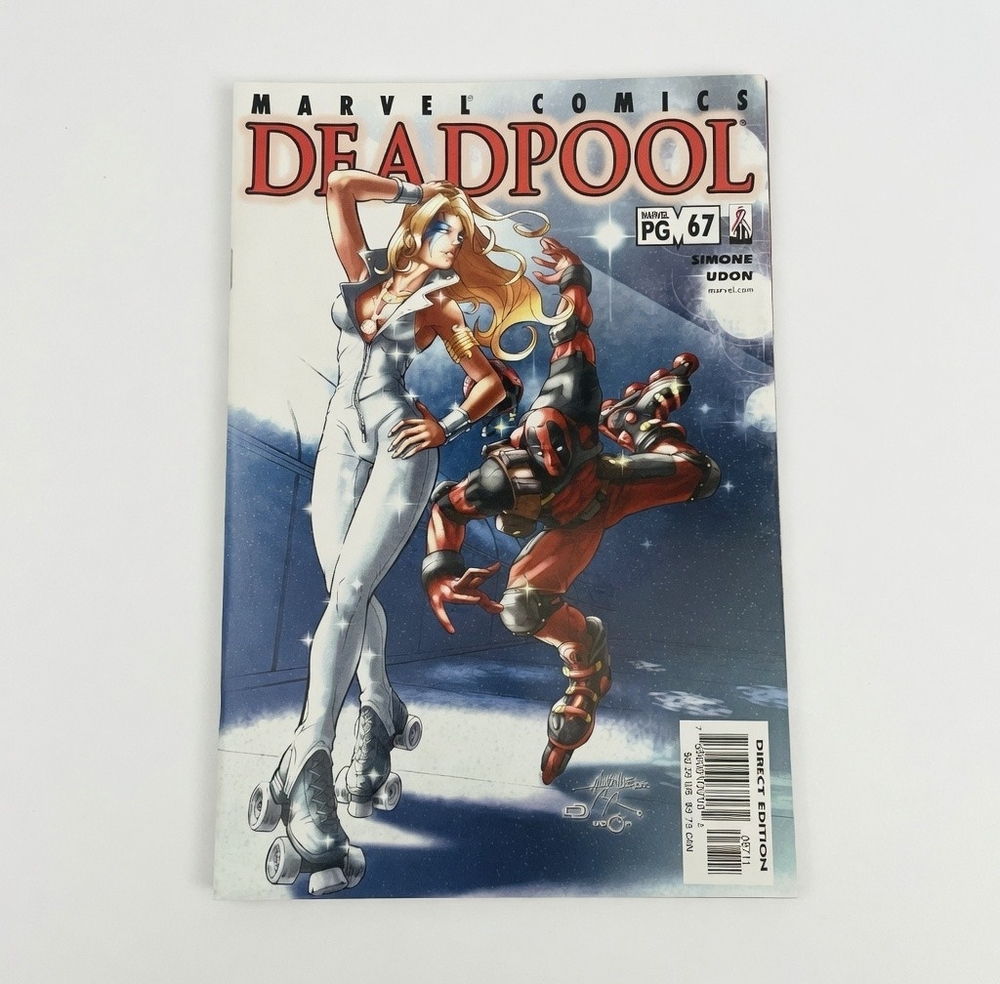 Marvel Comics Deadpool #67 Gail Simone UDON Roller Derby Cover Direct Edition NM